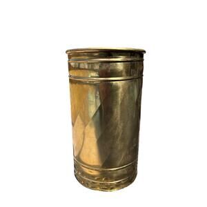 Brass Vase Vessel Vintage